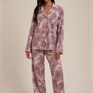 Skims Long Sleeve Set, Bloom Mini Multi Animal Print, Large (unreleased)